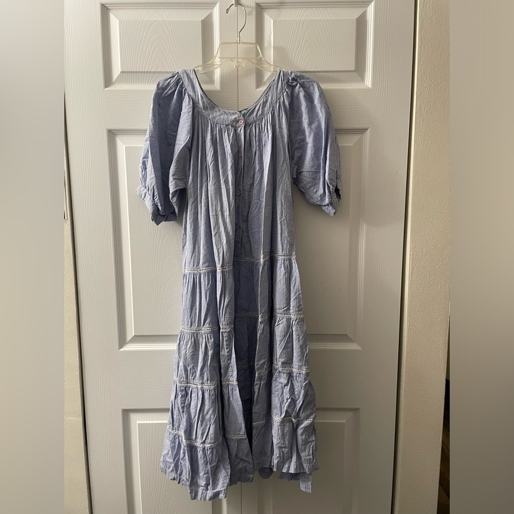 Claudia Barnes intimate blue dress